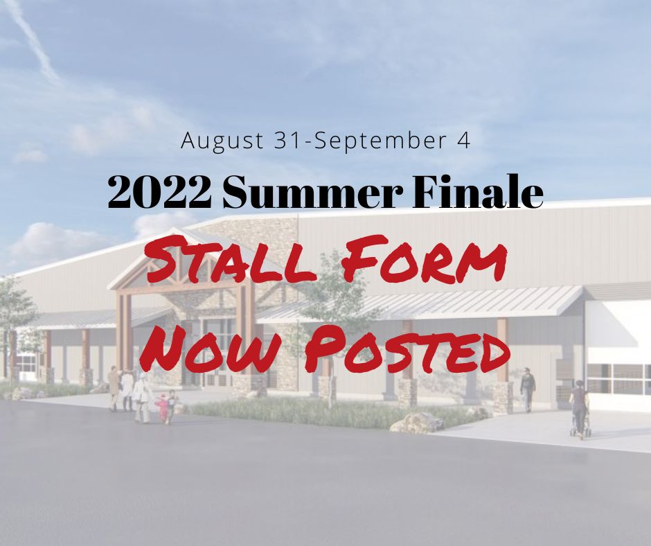 Summer Finale Stall Booking Form Available